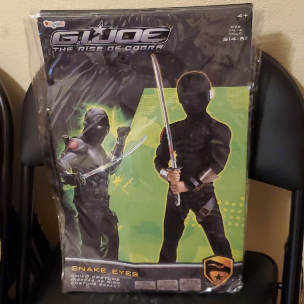Boys "G.I. Joe (Snake Eyes)" Costume